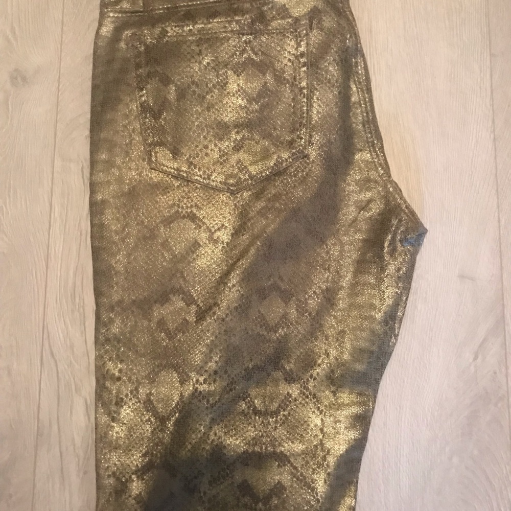 Zara Python print jeans - Picture 3 of 8
